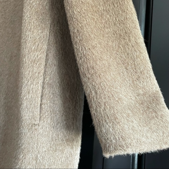 NWT PRESIDENT’S Egg Alpaca Coat- Brown - Picture 10 of 15
